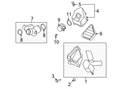 2007 Saturn Outlook Filters Diagram