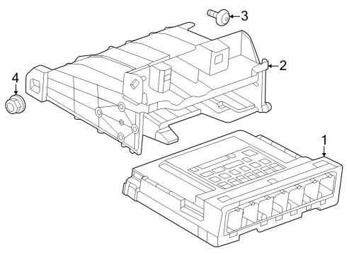 2025 Chevy Trax Controls - Instruments & Gauges Diagram