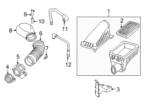 2000 Chevy Blazer Air Intake Diagram