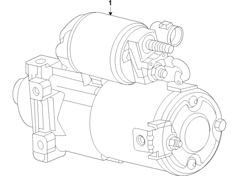 2021 Chevy Silverado 2500 HD Starter Diagram