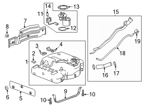 2024 GMC Acadia Fuel Supply Diagram