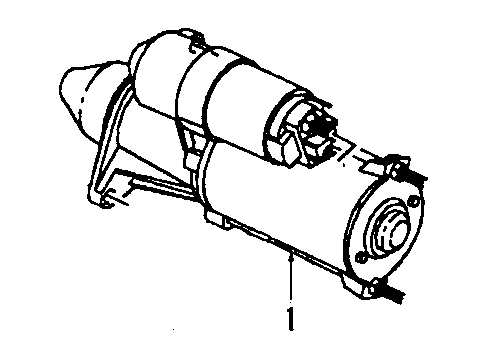 2011 Cadillac STS Starter Diagram