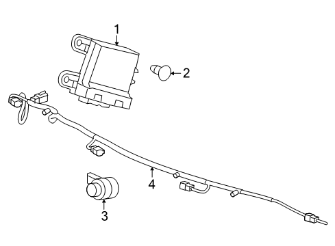 2014 GMC Terrain Electrical Components Diagram