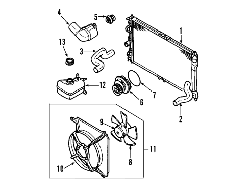 2007 Chevy Aveo Cooling Fan Diagram