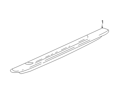 2004 Pontiac Aztek Rear Spoiler Diagram