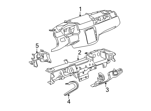 2006 Chevy Impala Instrument Panel Diagram