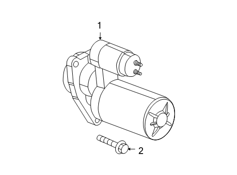 2009 Chevy Express 3500 Starter Diagram 2 - Thumbnail