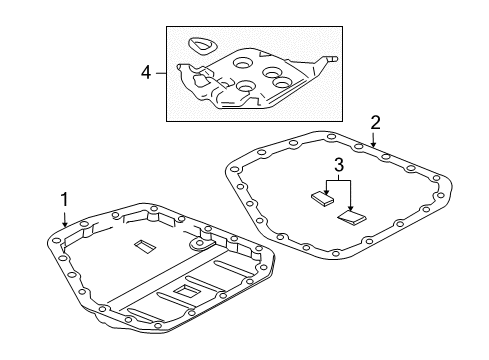 2009 Pontiac G3 Automatic Transmission Diagram