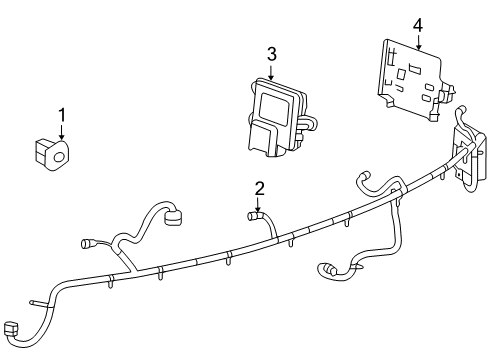 2012 Buick Regal Electrical Components Diagram
