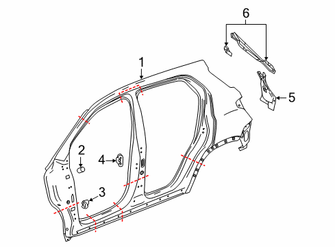 2021 Buick Encore Uniside Diagram