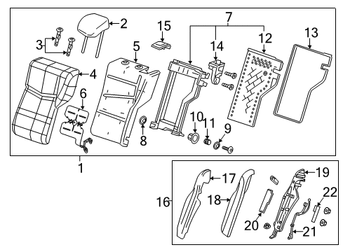 2016 Cadillac CTS Heated Seats Diagram