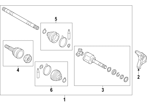 2016 Chevy City Express Front Axle Diagram