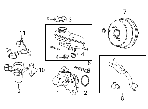2014 Cadillac ATS Dash Panel Components Diagram 2 - Thumbnail