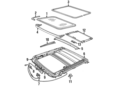 1990 Buick Regal Sunroof Diagram