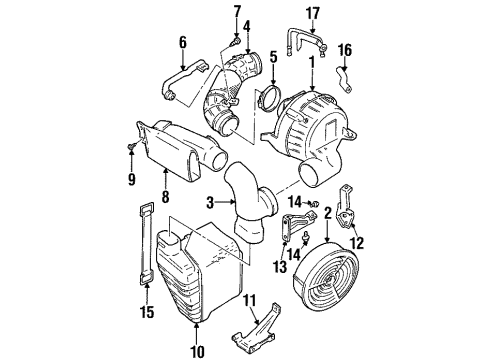 2000 Chevy Metro Air Intake Diagram