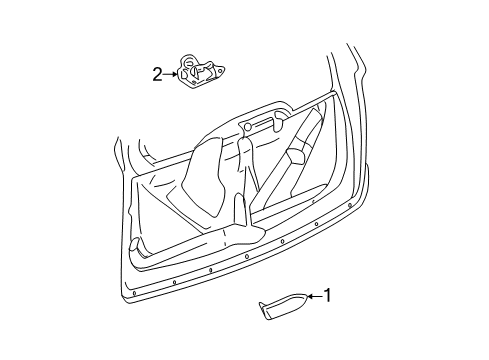 2004 Buick Rendezvous Lift Gate Diagram