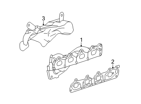 2008 Chevy Malibu Exhaust Manifold Diagram 2 - Thumbnail