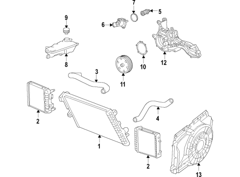 2019 Chevy Corvette Cooling System Diagram