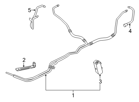 2019 Chevy Suburban Trans Oil Cooler Diagram