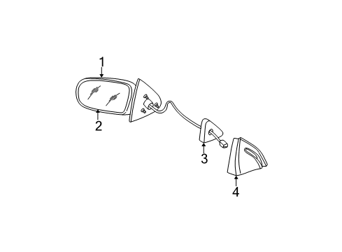 2004 Chevy Classic Outside Mirrors Diagram