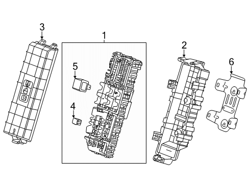 2025 Chevy Corvette Fuse & Relay Diagram