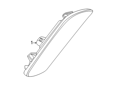 2023 Buick Encore GX Side Repeater Lamps Diagram