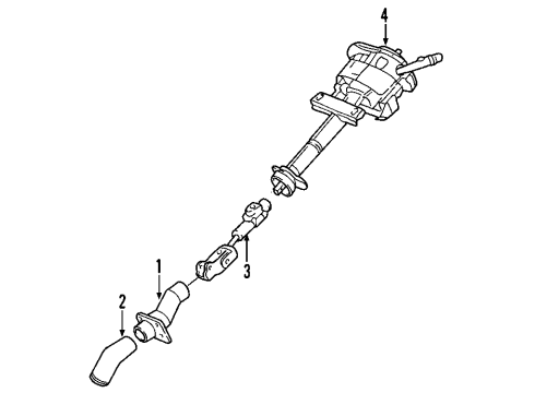 2006 Chevy Monte Carlo Steering Column Diagram