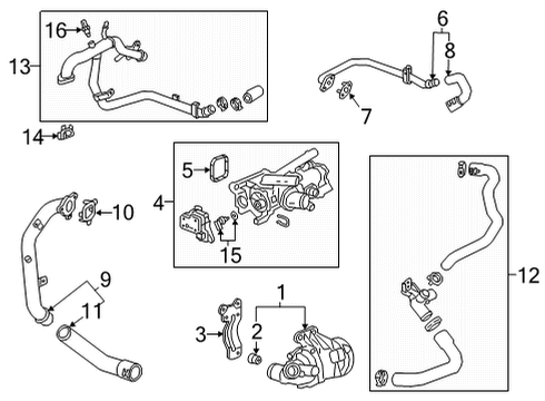 2024 Buick Envision Water Pump Diagram
