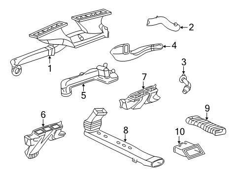 2002 Pontiac Bonneville Ducts Diagram