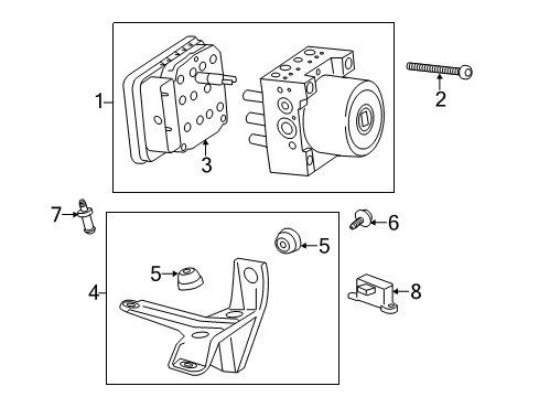 2016 Cadillac ATS ABS Components - Electrical Diagram 2 - Thumbnail