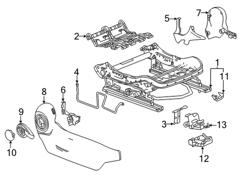 2022 Buick Encore GX Heated Seats Diagram