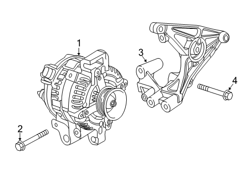 2015 Chevy Colorado Alternator Diagram 2 - Thumbnail
