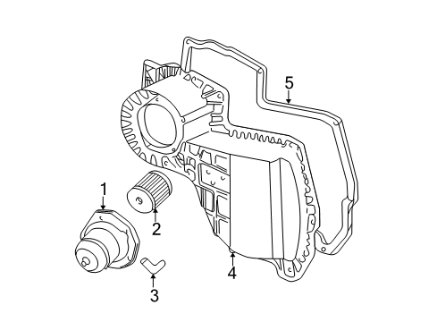 1994 Chevy S10 Blower Motor & Fan Diagram