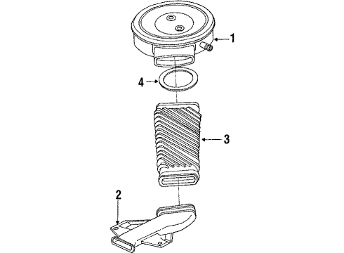 1991 Chevy Cavalier Air Intake Diagram