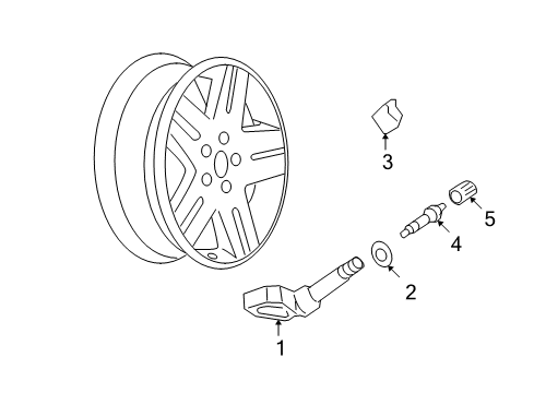 2014 Chevy Impala Limited Tire Pressure Monitoring Diagram