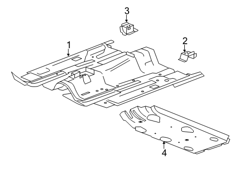 2019 Chevy Impala Floor Diagram