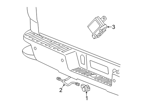 2021 Chevy Silverado 2500 HD Electrical Components Diagram