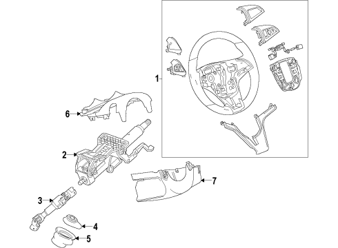 2015 Chevy Volt Steering Column Diagram