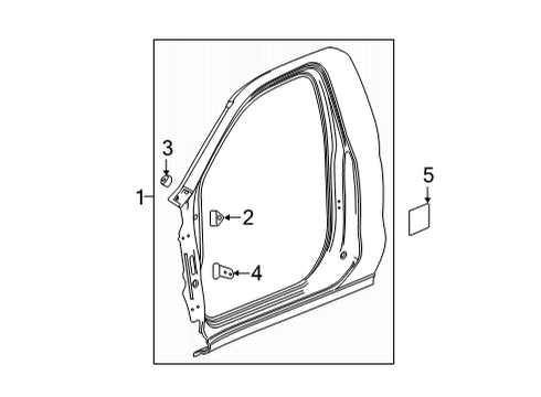 2025 Chevy Silverado 3500 HD Uniside Diagram