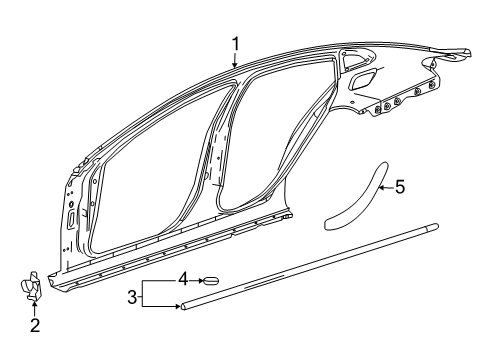 2025 Chevy Malibu Uniside Diagram