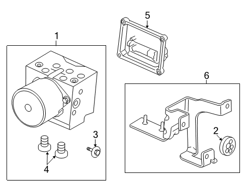 2007 Chevy Silverado 2500 HD Control Valve Diagram for 15911550