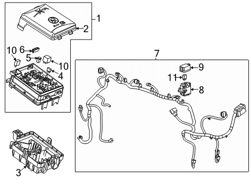2015 Buick Encore Circuit Breaker Diagram for 19303153