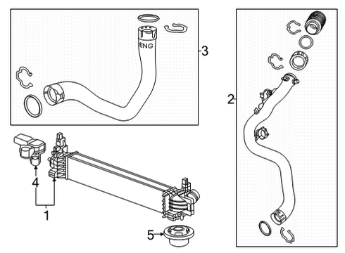 2023 Buick Encore GX Intercooler Diagram