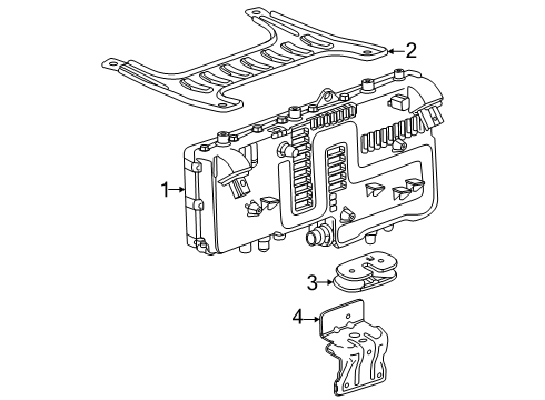 2025 Chevy Equinox EV Electrical Components Diagram