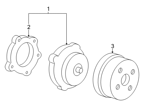 2006 Saturn Relay Water Pump Diagram