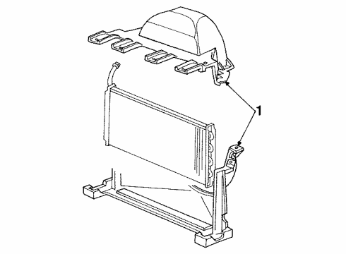 1992 Oldsmobile Custom Cruiser Cooling Fan Diagram