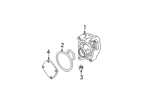 2004 Pontiac Grand Am Water Pump Diagram