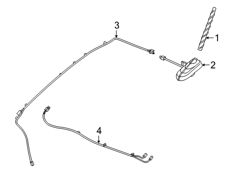 2021 Chevy Spark Antenna & Radio Diagram