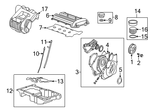 2007 Chevy Cobalt Engine Parts Diagram