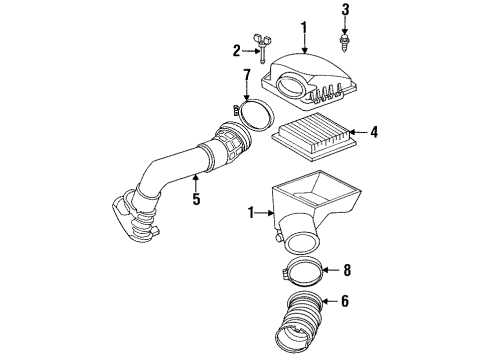 1993 Buick Skylark Filters Diagram
